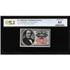 Image 1 : 1874 Fifth Issue Twenty-Five Cents Fractional Currency Note Fr.1308 PCGS Choice Unc 63
