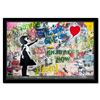Image 1 : Mr Brainwash "Ballon Girl" Original Mixed Media on Paper