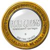 Image 3 : .999 Silver Four Queens Casino Hotel Las Vegas $10 Limited Edition Gaming Token