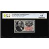 Image 1 : 1874 Fifth Issue Twenty-Five Cents Fractional Currency Note Fr.1308 PCGS Choice Unc 63
