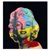 Steve Kaufman (1960-2010) "Marilyn Monroe" Original Mixed Media on Canvas