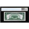 Image 2 : 1934B $5 Silver Certificate Note Fr.1652 PCGS Gem Uncirculated 65PPQ