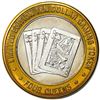Image 4 : .999 Silver Four Queens Casino Hotel Las Vegas $10 Limited Edition Gaming Token