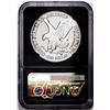 Image 2 : 2022-W $1 Proof American Silver Eagle Coin NGC PF70 Ultra Cameo FDOI Iskowitz Signed