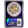 Image 2 : 1993 $10 American Gold Eagle Coin NGC MS70 Purple Core