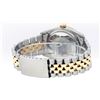 Image 6 : Rolex Mens Two Tone Sapphire and Diamond Datejust Wristwatch