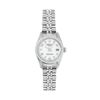 Image 3 : Rolex Ladies Stainless Steel White Arabic Datejust Wristwatch