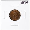 Image 1 : 1874 Indian Head Cent Coin