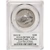 Image 2 : 2019-W $100 American Platinum Eagle Coin PCGS PR70DCAM FDOI John Mercanti Signature