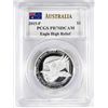 Image 1 : 2015-P Australia $1 Wedge Tailed Eagle High Relief Silver Coin PCGS PR70DCAM Mercanti