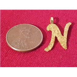 Letter N Pendant