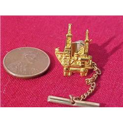 Oil Platform Tie Tac