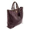Image 3 : Prada Cacao Brown Patent Leather Tote Bag