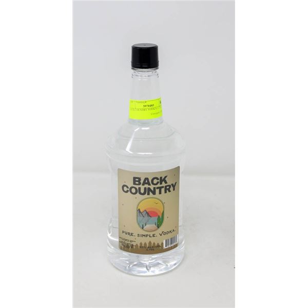 BACK COUNTRY VODKA (1.75L)   40%
