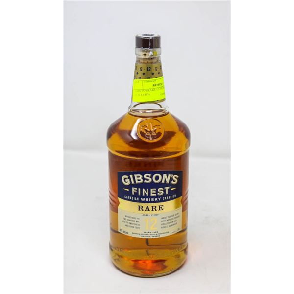 GIBSON'S RARE 12-YEAR WHISKY (1.14 L) 40%