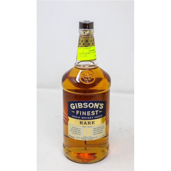 GIBSON'S RARE 12-YEAR WHISKY (1.14 L) 40%