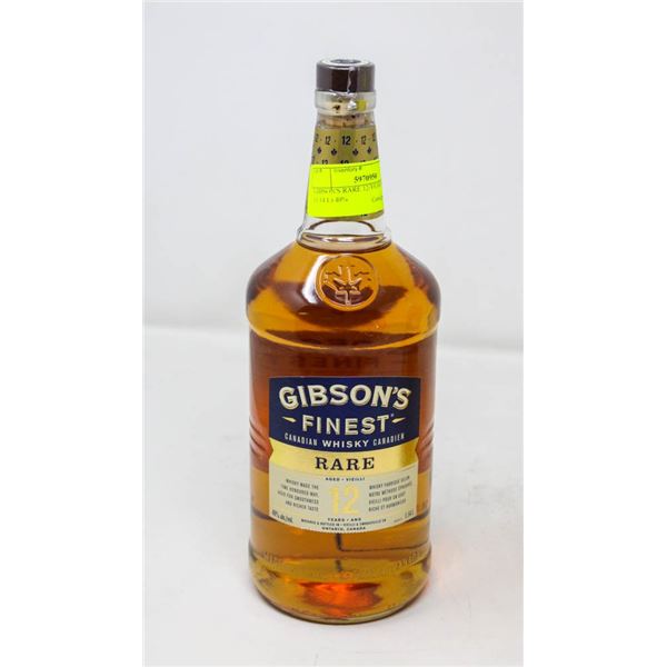 GIBSON'S RARE 12-YEAR WHISKY (1.14 L) 40%