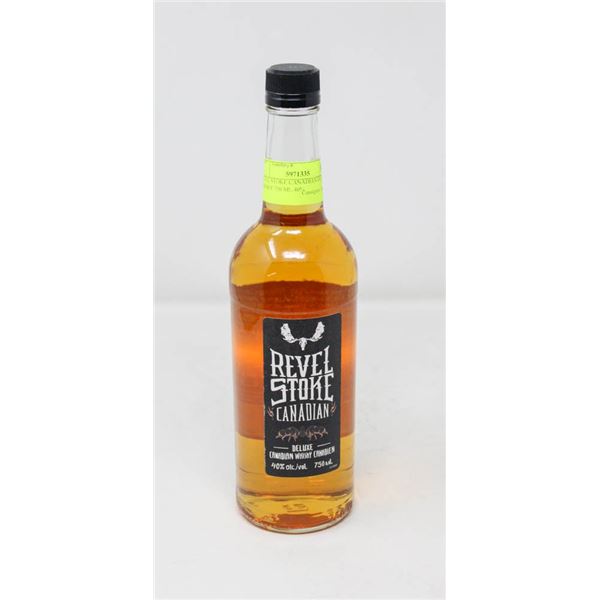 REVEL STOKE CANADIAN DELUZE WHISKY 750 ML 40%