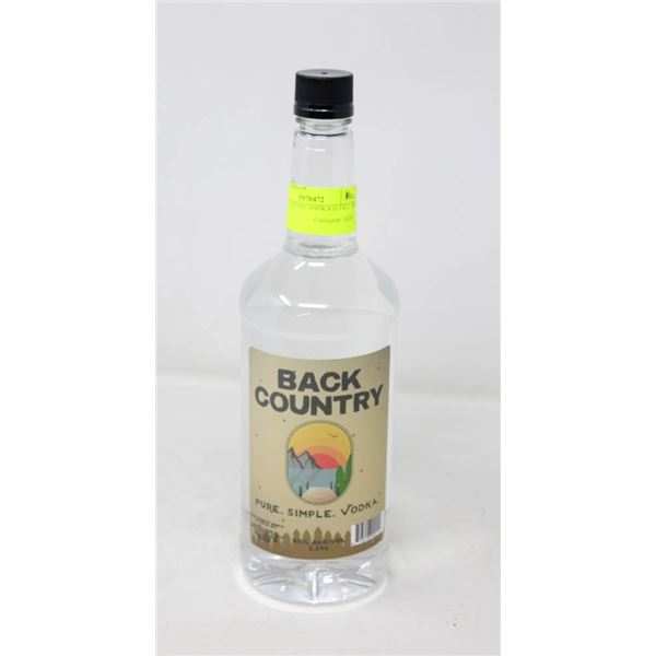 BACK COUNTRY VODKA (1.14L)   40%