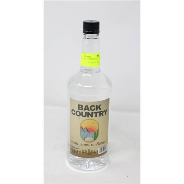 BACK COUNTRY VODKA (1.14L)   40%