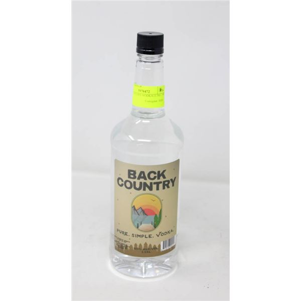 BACK COUNTRY VODKA (1.14L)   40%