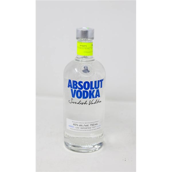 ABSOLUT VODKA (750 ML)   40%
