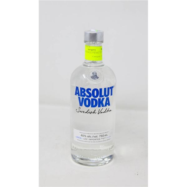 ABSOLUT VODKA (750 ML)   40%