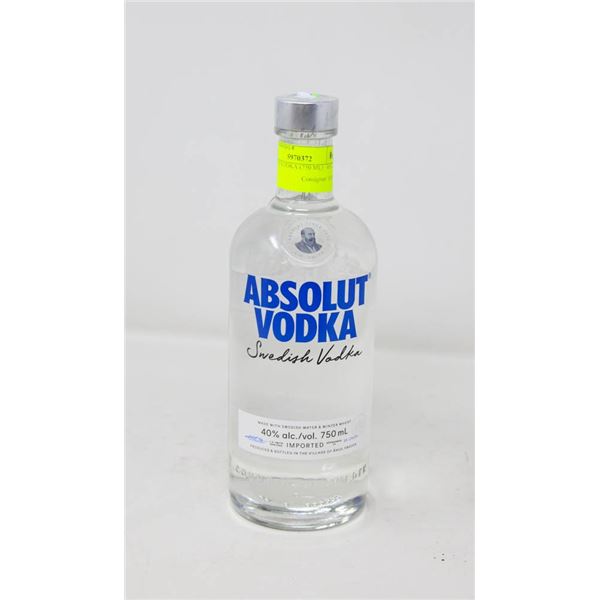 ABSOLUT VODKA (750 ML)   40%