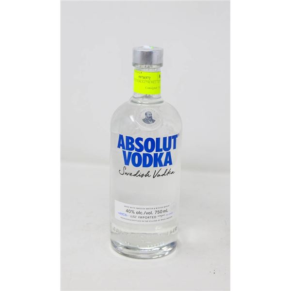 ABSOLUT VODKA (750 ML)   40%