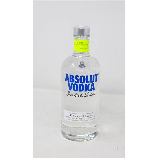 ABSOLUT VODKA (750 ML)   40%