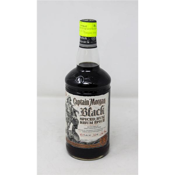 CAPTAIN MORGAN BLACK SPICED RUM (750 ML)   47.3%