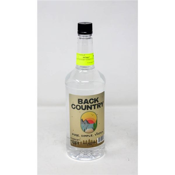 BACK COUNTRY VODKA (1.14L)   40%