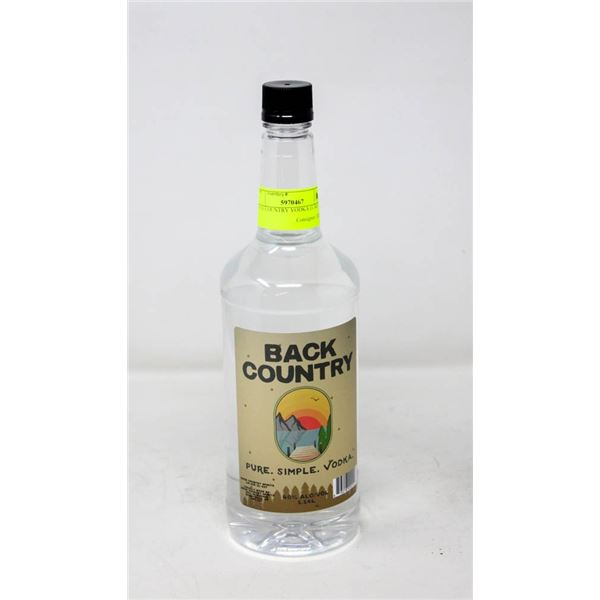 BACK COUNTRY VODKA (1.14L)   40%