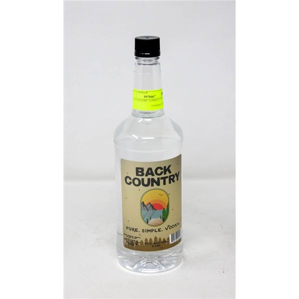 BACK COUNTRY VODKA (1.14L)   40%