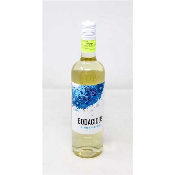 BODACIOUS PINOT GRIGIO (750 ML) 12% SWEETNESS 03