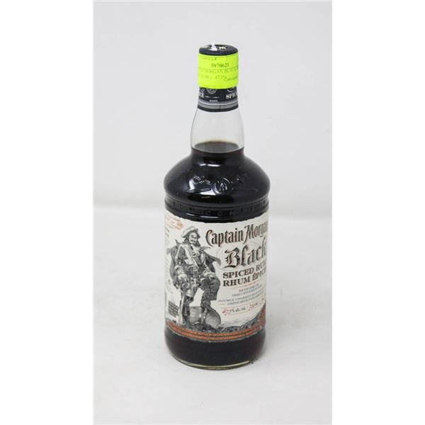 CAPTAIN MORGAN BLACK SPICED RUM (750 ML)   47.3%