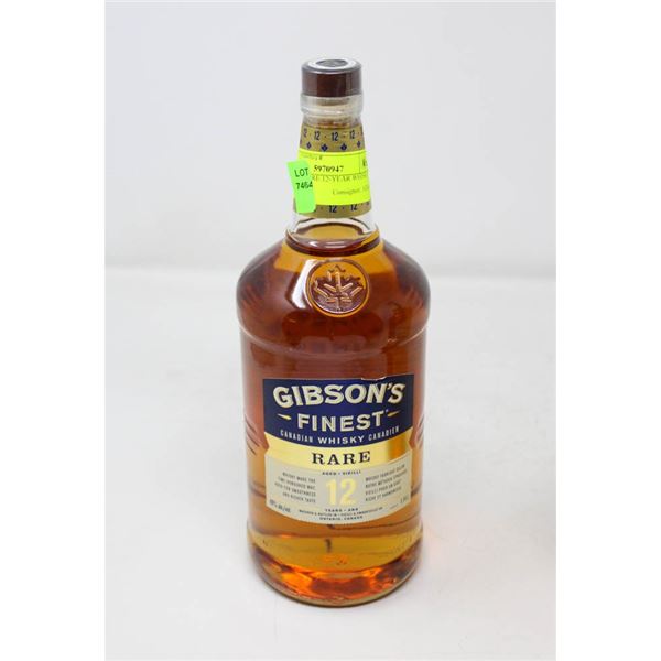 GIBSON'S RARE 12-YEAR WHISKY (1.14 L) 40%