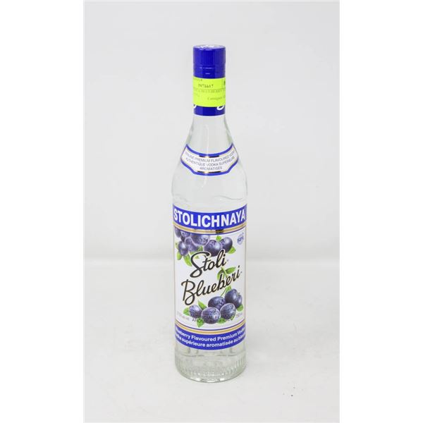 STOLICHNAYA BLUEBERRY VODKA (750 ML) 37.5%