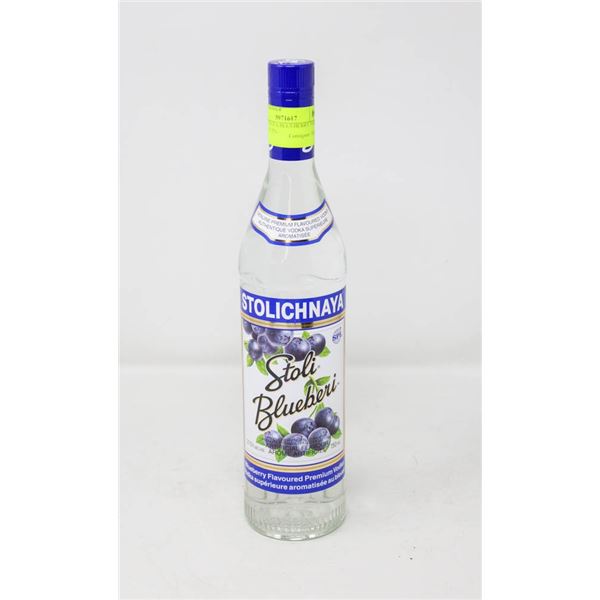 STOLICHNAYA BLUEBERRY VODKA (750 ML) 37.5%