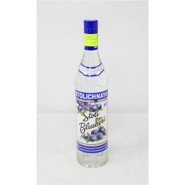 STOLICHNAYA BLUEBERRY VODKA (750 ML) 37.5%