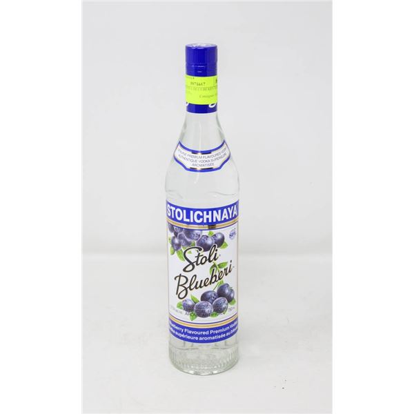 STOLICHNAYA BLUEBERRY VODKA (750 ML) 37.5%