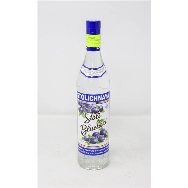 STOLICHNAYA BLUEBERRY VODKA (750 ML) 37.5%
