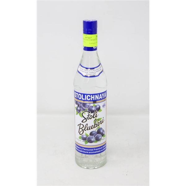 STOLICHNAYA BLUEBERRY VODKA (750 ML) 37.5%