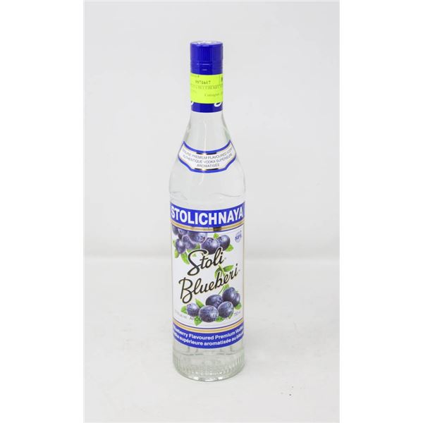 STOLICHNAYA BLUEBERRY VODKA (750 ML) 37.5%