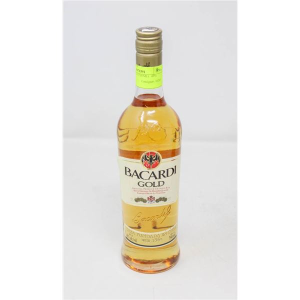BACARDI GOLD (750 ML)   40%