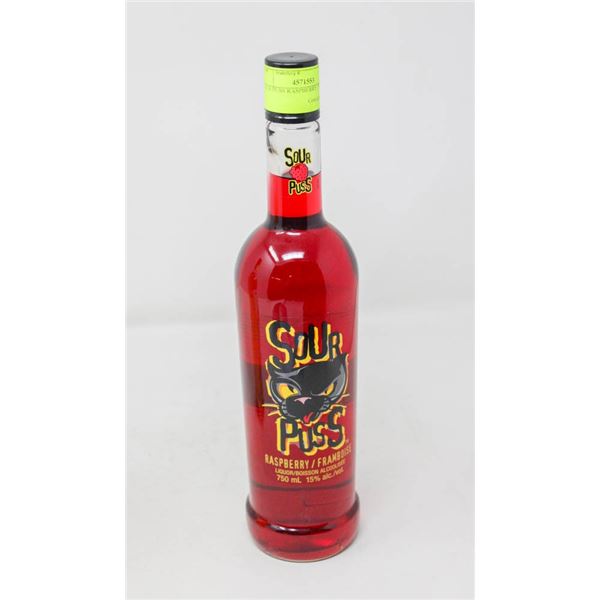 SOUR PUSS RASPBERRY 750ML 15%