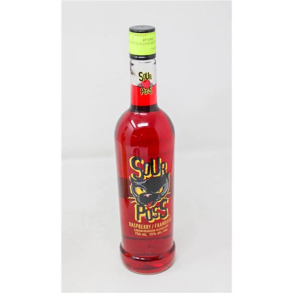 SOUR PUSS RASPBERRY 750ML 15%