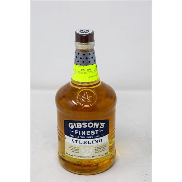 GIBSON'S STERLING  (750 ML) 40%