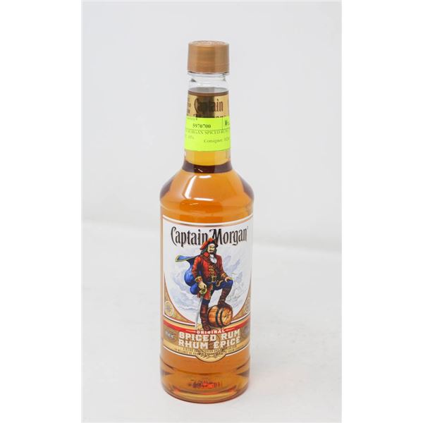 CAPTAIN MORGAN SPICED RUM (750 ML)  PET   40%