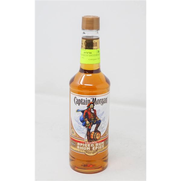 CAPTAIN MORGAN SPICED RUM (750 ML)  PET   40%